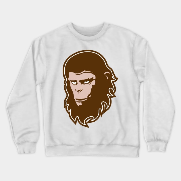 Planet of the Apes: Caesar Crewneck Sweatshirt by HustlerofCultures